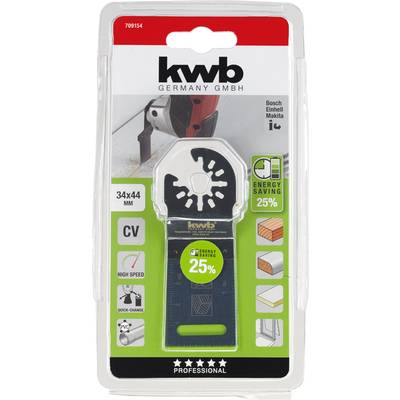 kwb 709154 Instickssågblad 34 mm 1 st