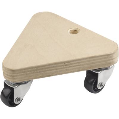 Metafranc WU0822140 Transportvagn Spärrträ Last (max.): 100 kg 134 mm x 134 mm x 52 mm Antal länkhjul 3