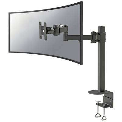 Neomounts FPMA-D960BLACKPLUS 1x Monitor bordsfäste 25,4 cm (10") - 124,5 cm (49") Svart Svängbar, Roterbar, Tiltbar