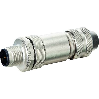 Murrelektronik 7000-14001-0000000 Sensor/ställdon-kontakt, okonfektionerad M12 x 1 Kontakt hane rak Antal poler (RJ): 5