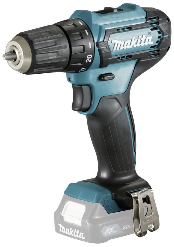 Makita DF333DZ DF333DZ Borrskruvdragare batteri  10.8 V 4 Ah  exkl. batteri/laddare