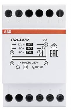 ABB 2CSM228705R0812 Klock-transformator 4 V, 8 V 6 A