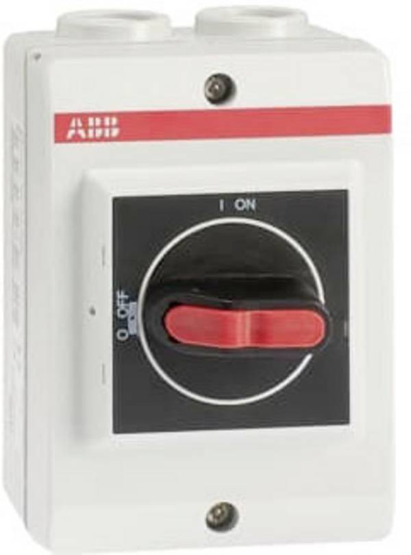Svart 3-polig ABB 1SCA022400R9750