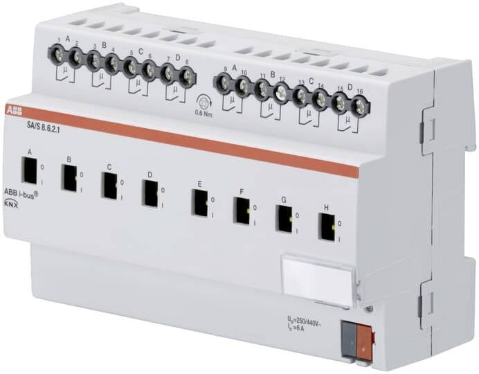 ABB 2CDG110182R0011 Ställdon 8 kanaler SA/S8.6.2.1