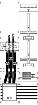 Striebel & John  2CPX033806R9999  KA4210  Panel för mätarmontage  Inbyggnad  Moduler totalt = 24  Antal serier = 1  Innehåll 1 st
