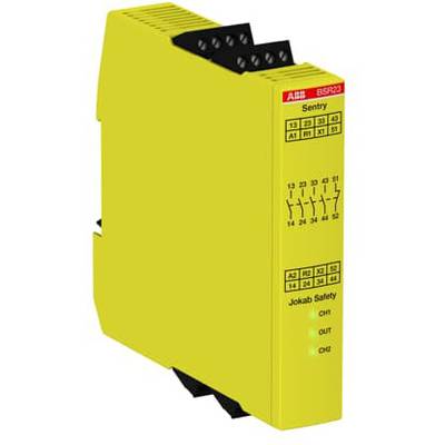 Säkerhetsrelä Sentry BSR23 24VDC ABB (B x H x D) 22.5 x 120 x 120 mm 1 st