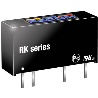 RECOM RK-2412S DC/DC-omvandlare kretskort 12 84 mA 1 W Antal utgångar: 1 x Innehåll 1 st