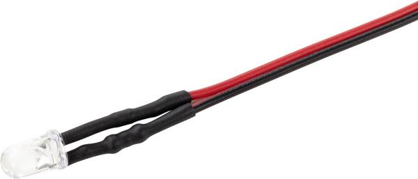 TRU COMPONENTS TC-9323304 LED-signallampa Vit 12 V/DC 7100 mcd