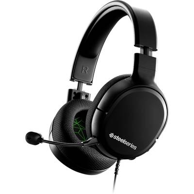 Steelseries Arctis 1 Spel Over Ear-hörlurar Sladd Stereo Svart Brusreducering för mikrofon, Brusreducering Volymkontroll