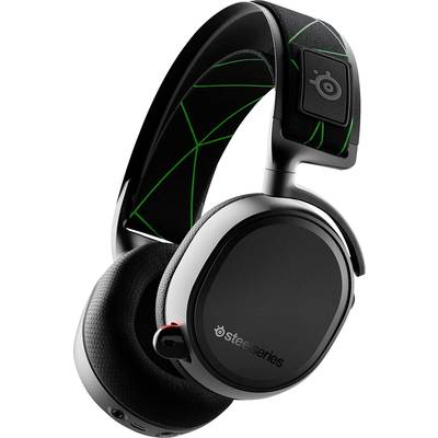 Steelseries Arctis 9X Spel Over Ear-hörlurar Bluetooth Stereo Svart/Silver Brusreducering för mikrofon, Brusreducering M