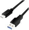LogiLink USB-kabel USB 3.2 Gen1 USB-A kontakt, USB-C®-kontakt 2.00 m Flerfärgad CU0170