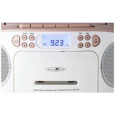 Reflexion RCR2260DAB/BL, draagbare CD/MP3 cassette USB DAB stereo radio (2 x 12 watt max. muziekvermogen), 3,5 mm AUX IN aansluiting en 3,5 mm hoofdtelefoonuitgang, digitaal lcd display, blauw Reflexion RCR2260DAB/BL, draagbare CD/MP3 cassette USB DAB stereo radio (2 x 12 watt max. muziekvermogen), 3,5 mm AUX IN aansluiting en 3,5 mm hoofdtelefoonuitgang, digitaal lcd display, blauw