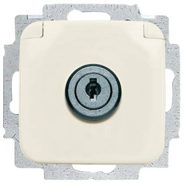 ABB 2CKA002018A1222  Enhetsinsats  låsbar IP20 Pärlvit, Cremevit
