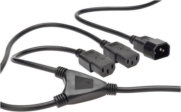 Digitus Ström Strömsladd  1.70 m Svart
