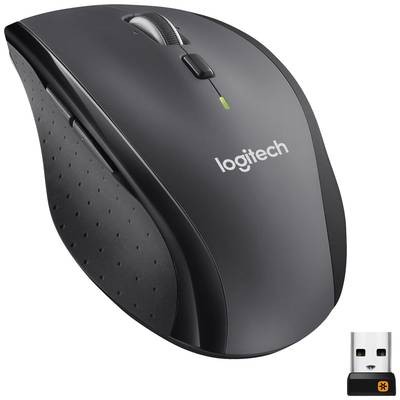 Logitech M705 Marathon WiFi mus Trådlös Laser Svart 5 Knappar 1000 dpi