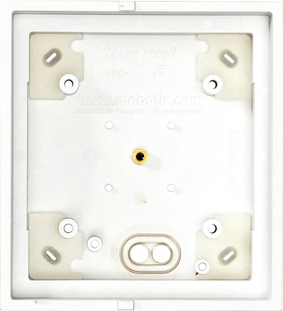 Mobotix MX-OPT-Box-1-EXT-ON-PW Porttelefon-tillbehör Utanpåliggande hölje Vit