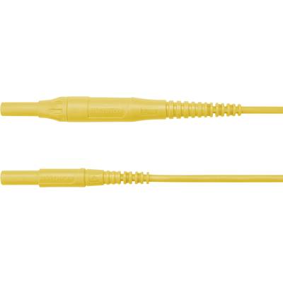 Schützinger MSFK B441 / 1 / 100 / GE Mätledning 4 mm stiftdon 4 mm stiftdon Gul 1 st