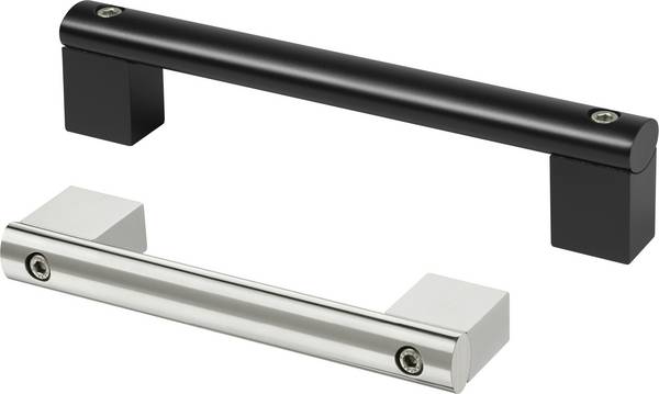 Rohde A7-17.R200.14 Höljeshandtag Svart (L x B x H) 230 x 26 x 47 mm 1 st