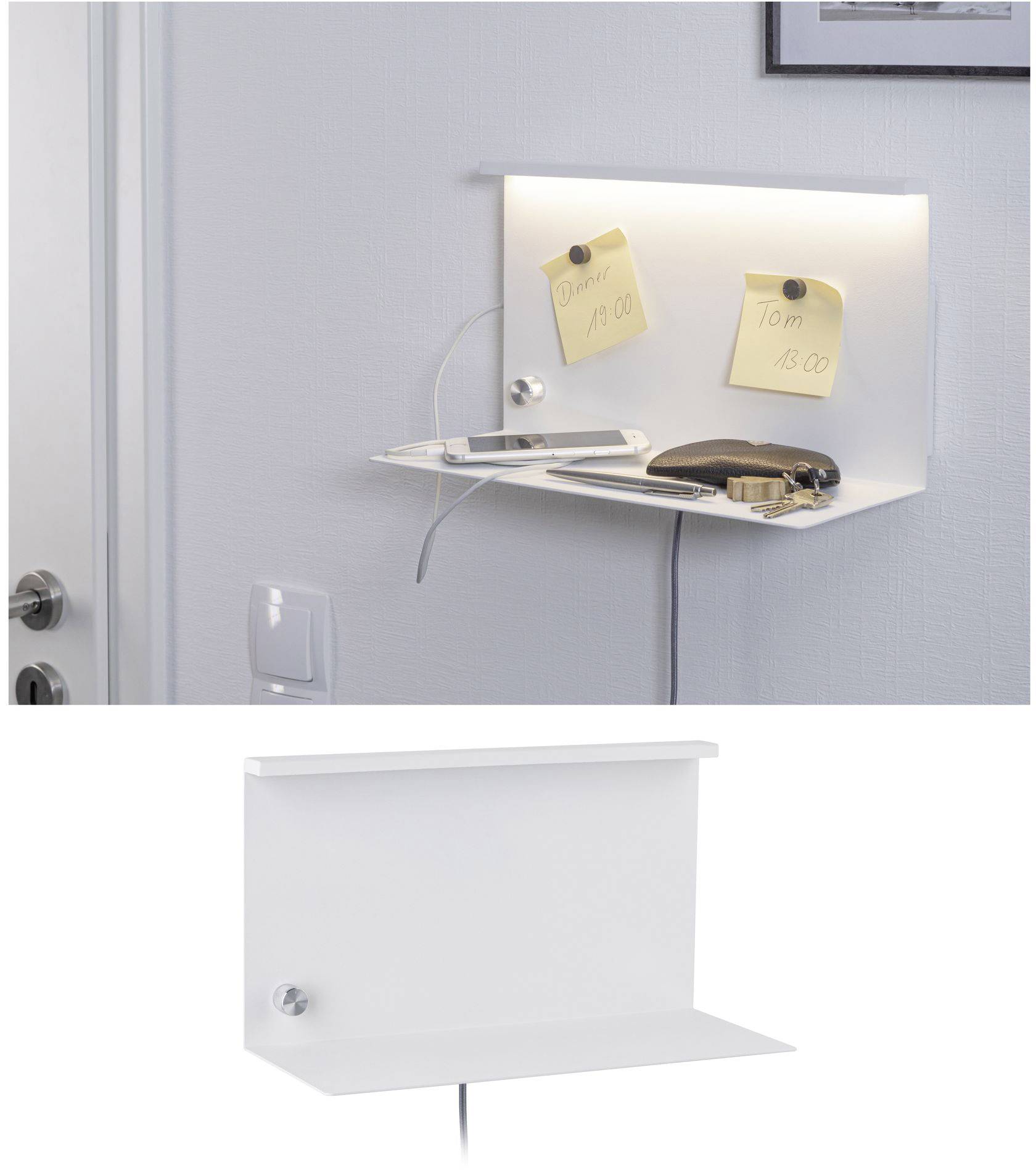 Paulmann Jarina 78916 LED-vägglampa 4.5 W LED Vit