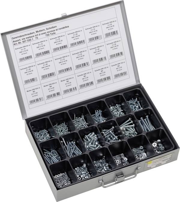 SWG 750 parts 957030175 Gängad skruv sortiment 1 set