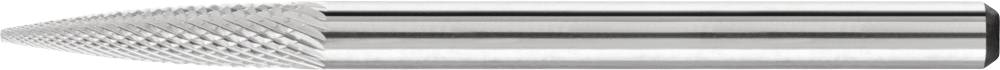 PFERD TOOLS 21222673 Frässtift HM Spets båge Längd 43 mm Mått - Diameter Ø 3 mm Effektiv längd 13 mm Skaft-Ø 3 mm 1 st