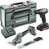 Metabo BS 18 + SGS 18 LTX Q 685186000 Borrskruvdragare batteri 18 V 2.0 Ah Li-Ion inkl. väska, inkl. laddare, inkl. 2x batterier