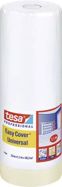 tesa  04368-00008-02 Täckfolie tesa Easy Cover®  Ljusbrun (L x B) 33 m x 1.1 m 1 st