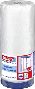 tesa  04498-00002-00 Täckfolie tesa Easy Cover®  Transparent (L x B) 17 m x 2.6 m 1 st