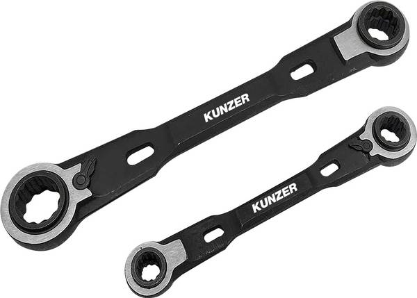 Kunzer  7RRS02 Ring-spärrnyckel-set 4x 8 - 19 mm
