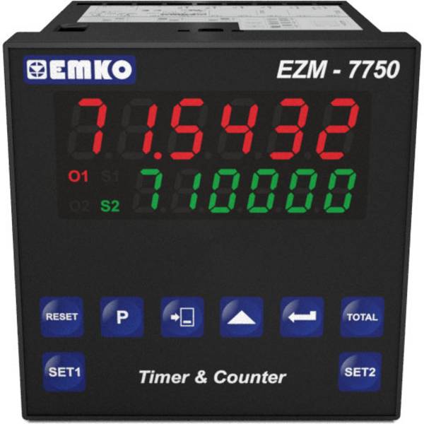 Emko EZM-7750.1.00.1.0/00.00/0.0.0.0 Förvalsräknare; Mätinstrument