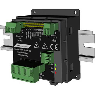 TDE Instruments Digalox DPM72-MP+-RS485-DIN Digital elmätare för DIN-skena Mätinstrument