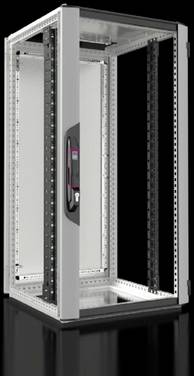 Rittal VX 5326.121 19" Nätverksrack (B x H x D) 600 x 1200 x 600 mm 24 U Grå, Svart