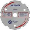 Dremel DSM500 2615S500JB Separationspår rakt 77 mm 1 st Lövträ, Mjukt trä, Spärrträ, Laminat, Plast, Gipsskivor, Plexiglas, Vinyl