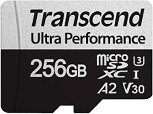 Transcend microSDXC 340S microSDHC-Kort  256 GB Class 10, Class 3 UHS-I