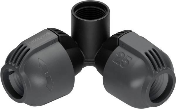 GARDENA 02764-20 Sprinklersystem Vinkeladapter 20 mm Ø
