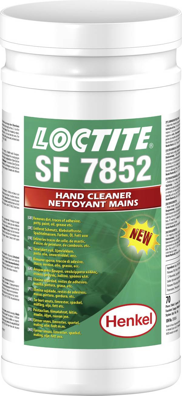 LOCTITE® 1898064 SF 7852 Rengöringsdukar för förarrum