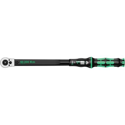 Wera Click-Torque C 3 R/L 05075626001-ISO Momentnyckel Kalibrerad (ISO) 1/2" (12.5 mm) 40 - 200 Nm