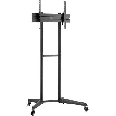SpeaKa Professional SP-TVC-300 TV-golvstativ Justerbar i höjd 94,0 cm (37") - 177,8 cm (70") Golvstativ, Tiltbar
