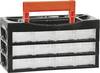 Alutec 66009 Sortimentlåda (L x B x H) 128 x 34 x 68 mm Antal fack: 12 1 st
