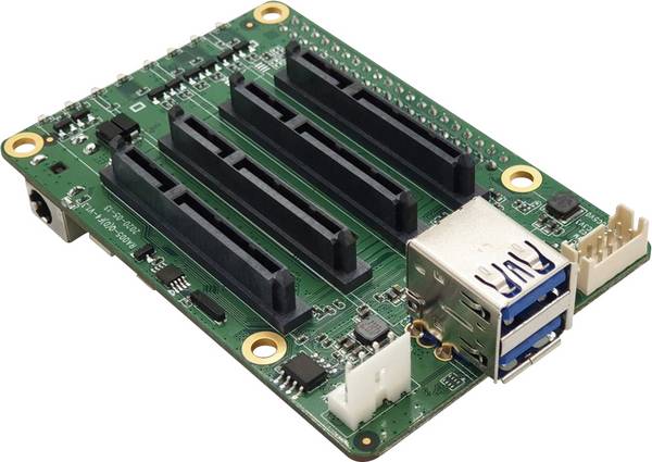Allnet SATA HAT Quad NAS Raspberry Pi® Extension Board Passar till: Raspberry Pi®