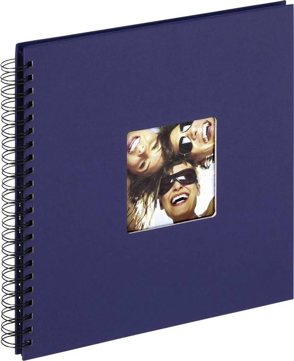 walther+ design  SA-110-L Spiralalbum (B x H) 30 cm x 30 cm Blå 50 sidor
