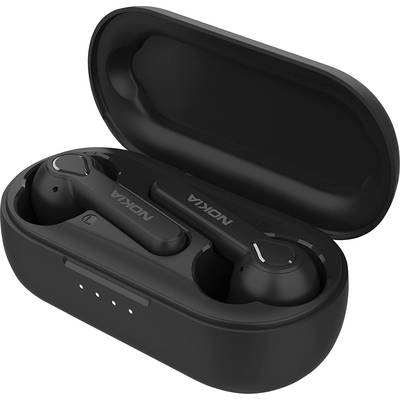 Nokia Lite Earbuds BH-205 Bluetooth  In Ear hörlurar In-ear Vattenavisande Kol