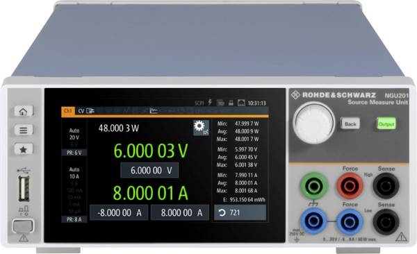 Rohde & Schwarz NGU201COM Nätverksanalysator med loggfunktion