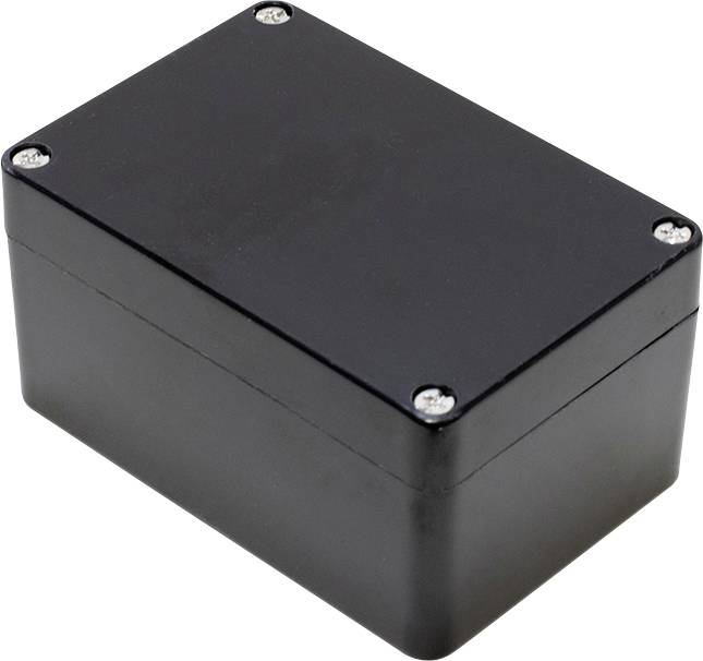 Hammond Electronics 1590ZGRP082BK Universalhölje 110 x 75 x 55 Polyester Svart 1 st
