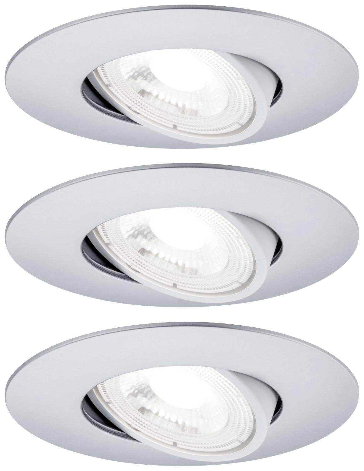 Paulmann 93389 LED-inbyggnadsbelysning LED LED fast installerad 14.4 W Krom (matt)