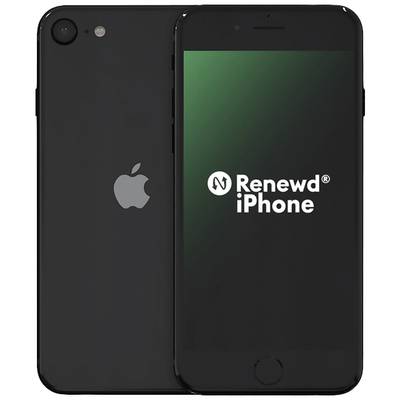 Apple refurbished iPhone SE (2nd generation) Renewed (grad A) 64 GB 4.7 tum (11.9 cm)  IOS 14 12 Megapixel Svart