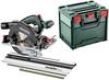 Metabo SET KS 18 LTX 57 Cirkelsåg batteridriven 165 mm exkl. batteri/laddare, inkl. väska, inkl. kapskena, inkl. parallellanslag 18 V
