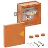 Spelsberg WKE 4 - 3/3 x 6q 1SB Avgreningsbox (L x B x H) 150 x 150 x 85 mm Orange IP66 1 st