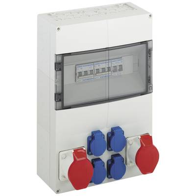 Spelsberg 73912201 AKi 14-2M Normcentral Vägg Moduler totalt = 6
