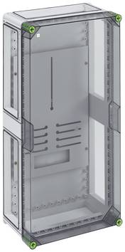 Spelsberg  02000401  GTZ 4-t  Panel för mätarmontage  Uppbyggnad      Innehåll 1 st